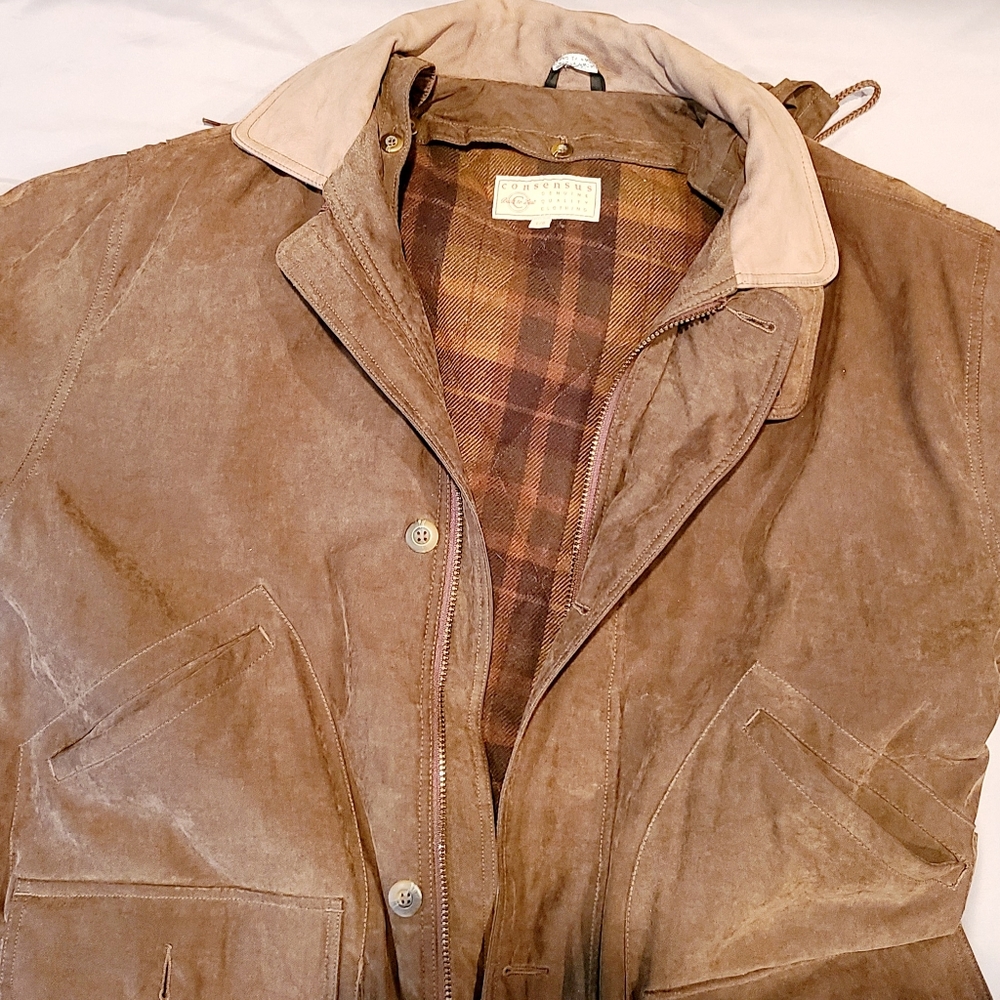 Men's Concensus Winter Coat Thigh Length size L